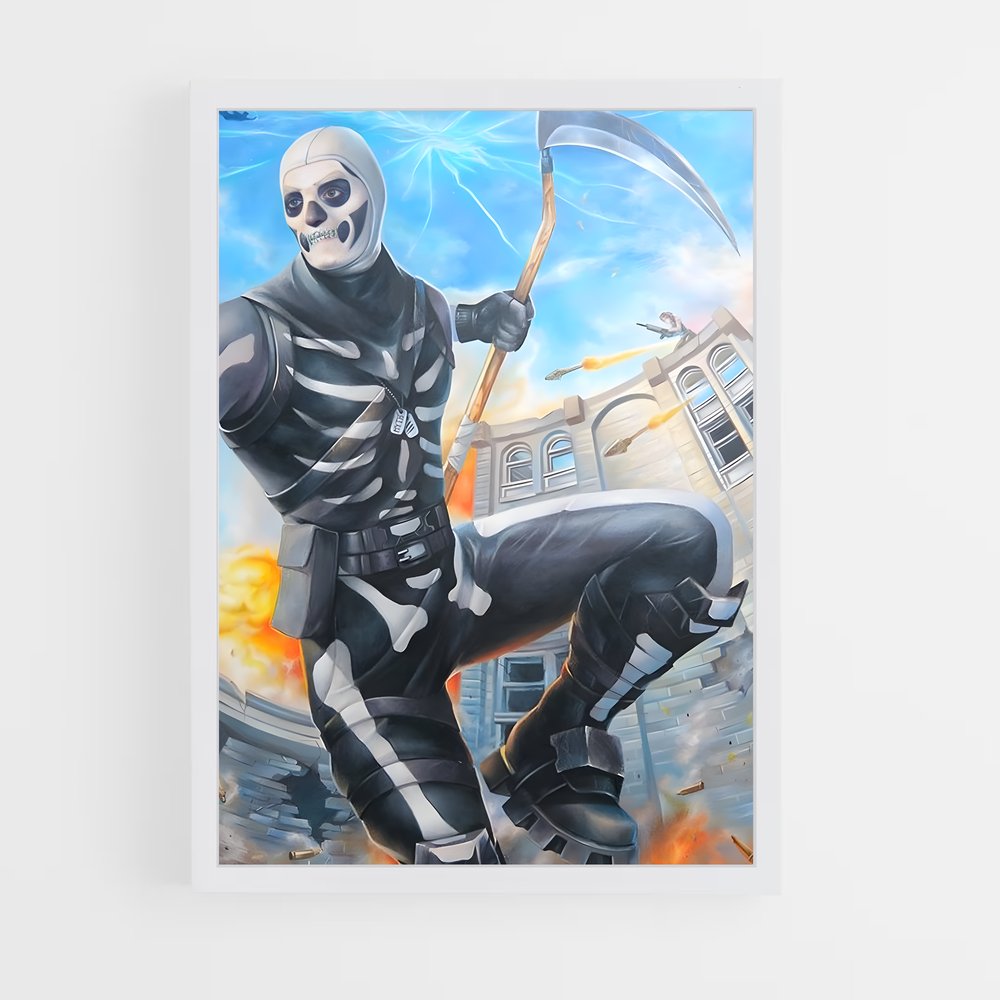 Poster Le Duel Éternel – affiche Fortnite (vue 3)